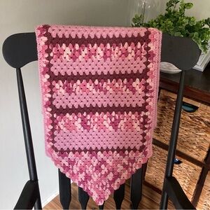 Crochet Granny Knit Runner